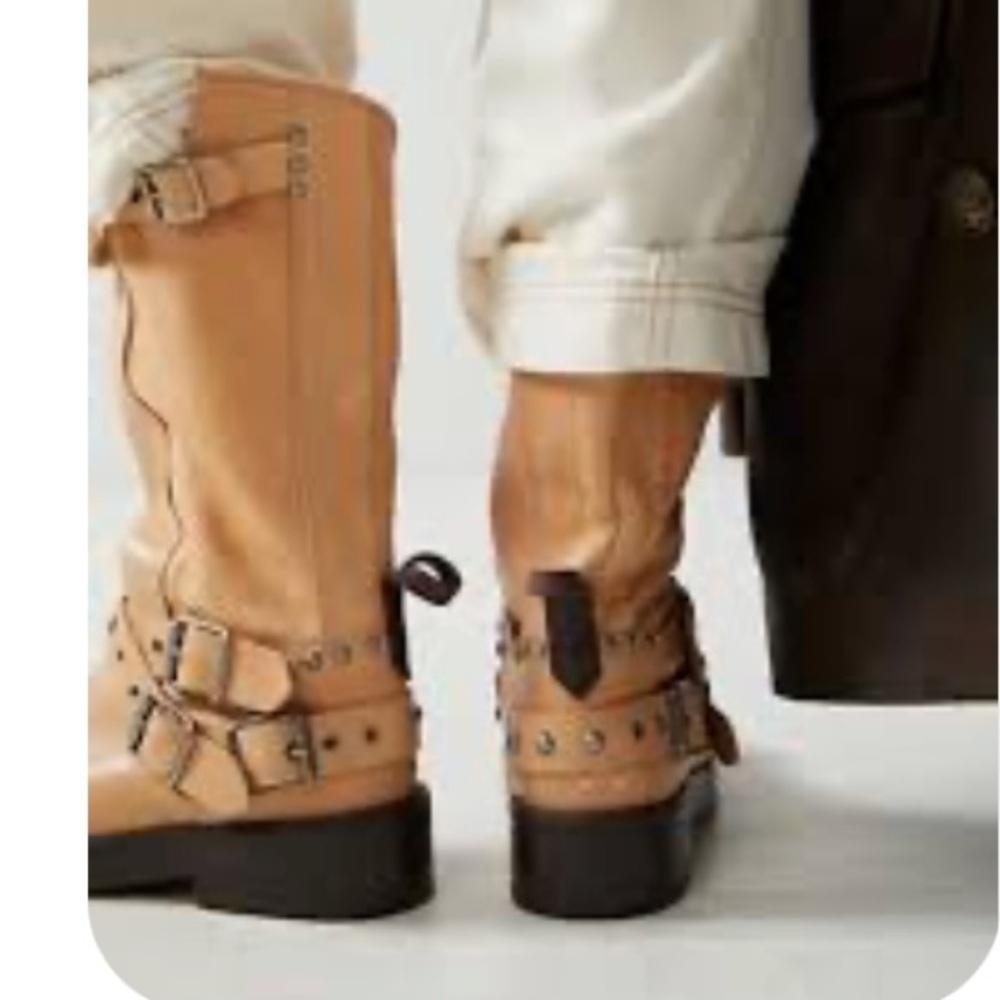 We The Free Janey Engineer Boots Size 10 NEW - Picture 2 of 15